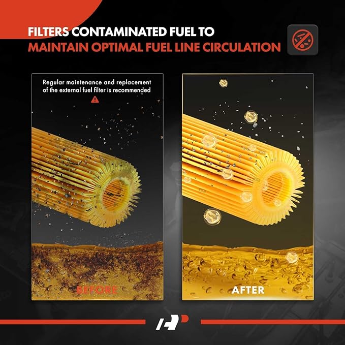 A-Premium Fuel Filter Replacement for BMW 1er 2007-2011 3er 5er 7er 2 Active Tourer 2 Gran Tourer Mini Rolls-Royce, 2.0L 2.5L GAS