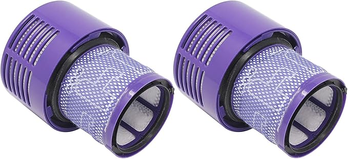 HEPA FILTER Replacement 969082-01 Compatible with DYSON Cyclone V10 Absolute - Animal - Motorhead - Total Clean - SV12 SV27 (2 Pack)