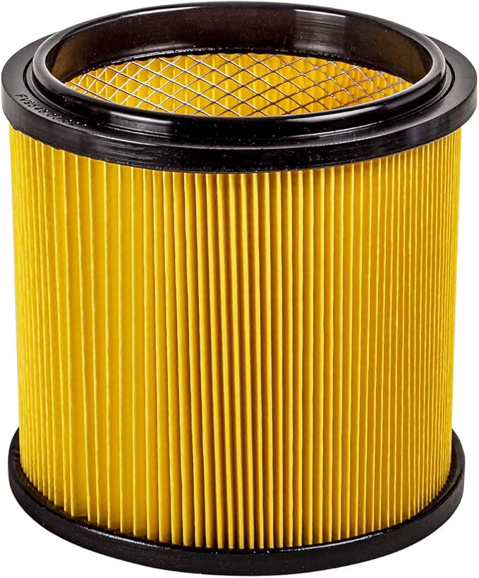 Vacmaster Standard Cartridge Filter & Retainer for Use With 5 to 16 Gallon Wet/Dry Vacs