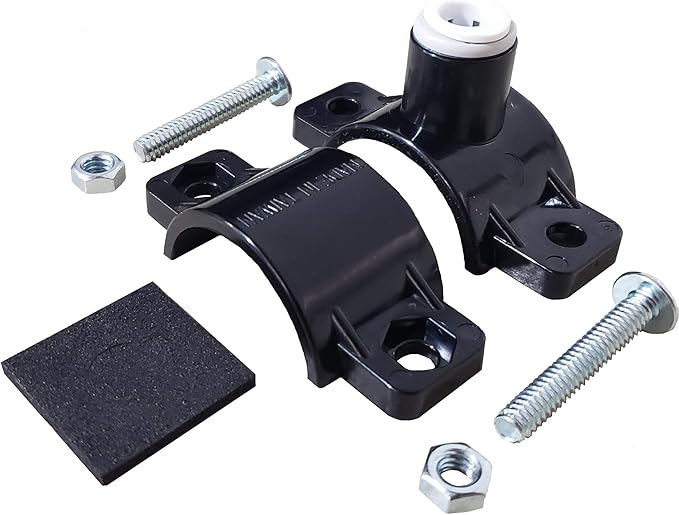 Metpure Water Drain Saddle Valve 3/8" for Under-Sink Reverse Osmosis System