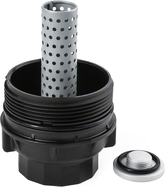 Oil Filter Housing Cap For 2007-2013 Toyota Tundra 4.6 L / 5.7 L, Oil Filter Cap, 2008-2020 Sequoia, 2008-2020 Land Cruiser, 2009 2010 2011 2012 2013 2014 2015 2016 2017 2018 2019 2020, 15620-38010