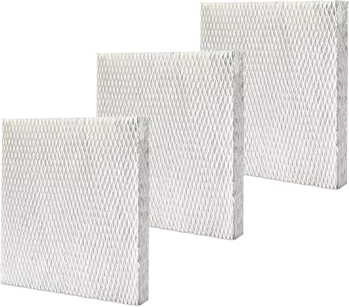 3 Pack HC22P & HC22P1001 Replacement Wick Filter Pads | for Honeywell Home HE100, HE150, HE220, HE225, HE240 Whole House Humidifiers | Size 10" x 9.5" x 1.5" Add Aluminum