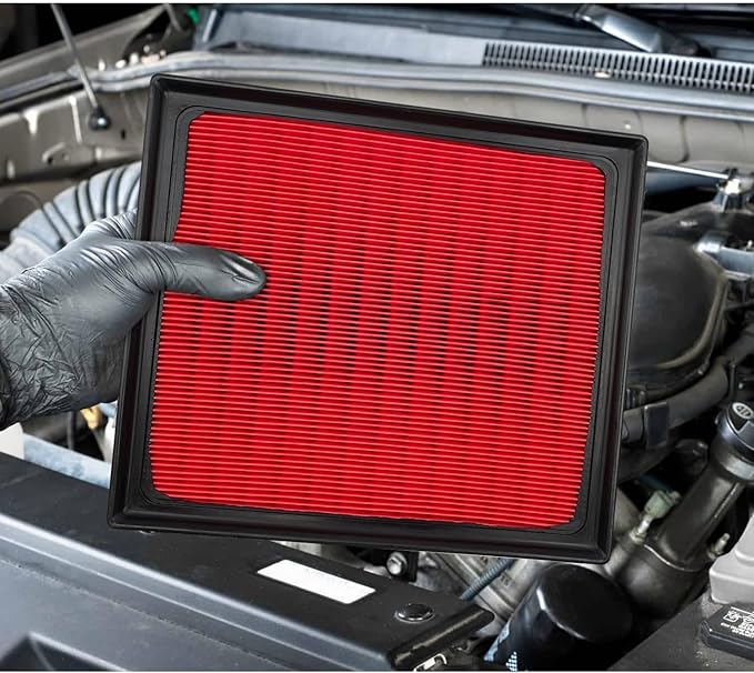 Engine Air Filter JMF005 Fits for Toyota 2019-22 Avalon, 2018-24 Camry, 2020-25 Highlander, 2019-25 RAV4/ES350, 2022-25 NX250, Replacement for CA12377, 17801-25020, 17801-F0050