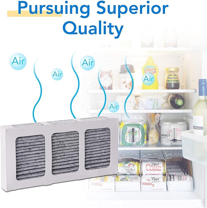 ICEPURE Refrigerator Air Filter Replacement for Pureair Ultra 2, Pure Air Ultra 2, Pureair Ultra ii, Electrolux 242047805 5303918847 PAULTRA2 PD00044143 PS12364179 EAP12364179 AP6285787 4582822, 3PACK