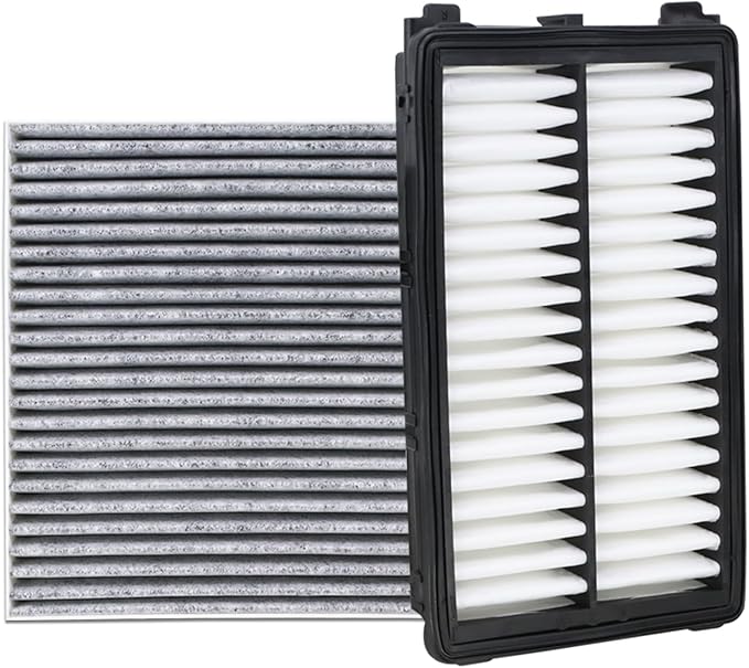 28113-L1000 Engine Air Filter and 97133-L0000 Cabin Air Filter kit Compatible with 2022-2025 Hyundai Tucson 2021-2025 Santa Fe 2020-2025 Sonata 2021-2025 Kia K5 Sorento Not For Hybrid