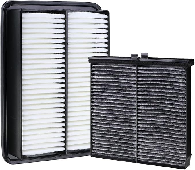 PAJ8-13-3A0A Engine Air Filter and BDGF-61-J6X Cabin Air Filter kit Compatible with 2023-2025 CX-50 2.5L Not for Hybrid 2019-2025 Mazda 3 2.0L 2.5L 2020-2025 CX-30 Replaces PAH9-13-3A0A BDTS61J6X