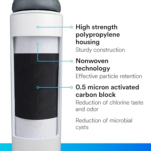3M Aqua-Pure Under Sink Full Flow Replacement Cartridge AP Easy C-Cyst-FF, for use with AP Easy Cyst-FF System