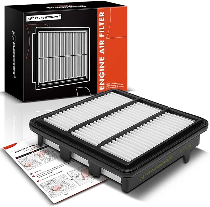 A-Premium Engine Air Filter Compatible with Honda CR-V CRV 2023, Civic 2022-2023, Accord 2023 & Acura Integra 2023-2024, 1.5L, Replace# 1722064AA00