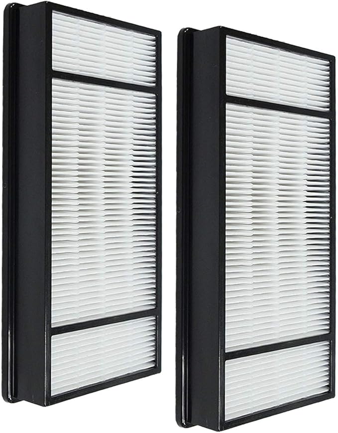 PUREBURG HRF-H1 HRF-H2 Replacement H Filter Compatible with Honeywell HPA050 HPA150 HPA060 HPA160 HHT055 & HHT155 Air Purifiers,2-Pack H13 True HEPA Air Clean