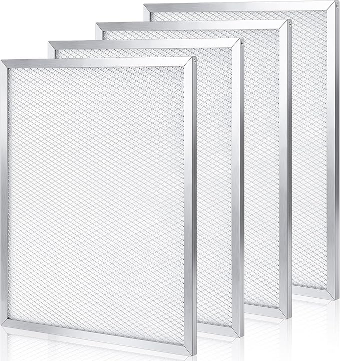 4 Pack MERV-8 Filter 12.2 x 9.9 Inches Compatible with Storm LGR Extreme Commercial Dehumidifier, Filter Replacement Set