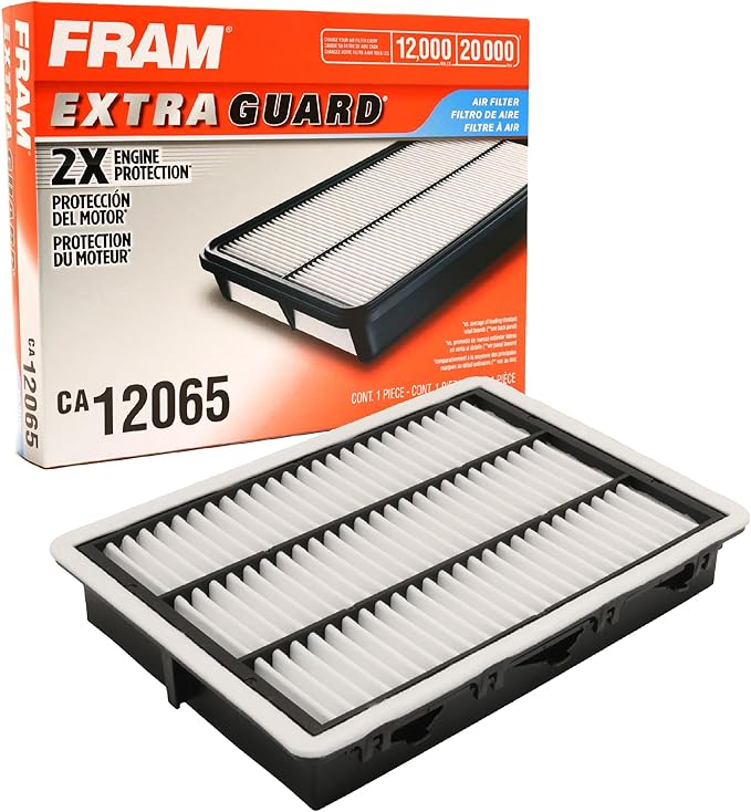 FRAM Extra Guard Engine Air Filter Replacement, Easy Install w/Advanced Engine Protection and Optimal Performance, CA12065 for Select Hyundai and Kia Vehicles