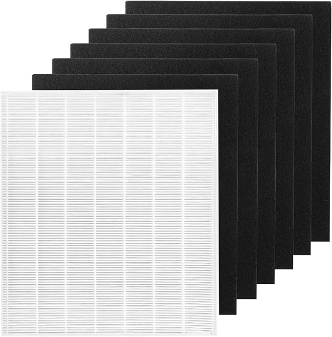 Replacement Filter for Coway AP1512HH AP-1512HH-FP, 3304899 Filter with 6 Pack Carbon Pre-filters
