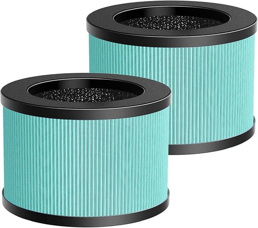 MK06 MK01 Air Filter Replacement Compatible with MK01 MK06 Air Purifier,4-in-1 HEPA Air Filter for Tolife TZ-K1,FreAire KN-6391 HAP601,DH-JH01,MJ001H,MJ012H,EPI081 Air Purifier,Pet Care Filter
