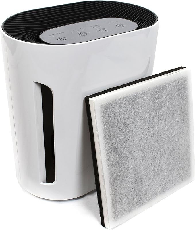 Flintar Replacement Filter, Compatible with Pure Enrichment PureZone Air Purifier PEAIRPLG, High Efficiency H13 grade 3-in-1 Filter, Part number PEAIRFIL, 2-Pack