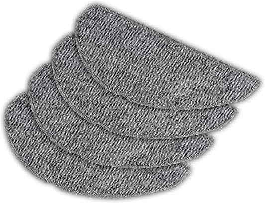 (4 Pack) Q7 M5/ Q7 M5+/ Q7 L5/ Q7 L5+ Mop Pads Compatible with Roborock Q7 M5, Q7 M5+, Q7 L5, Q7 L5+ Robot Vacuum, Washable Mop Cloth Accessories Kit, Q7 M5 Mop Pad, Replacement Parts