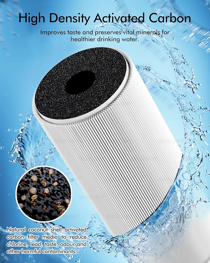 122943 E3 Water Filter Replacement Cartridge Compatible with Amway Espring,3-in-1 Filter, Improving Water Purity
