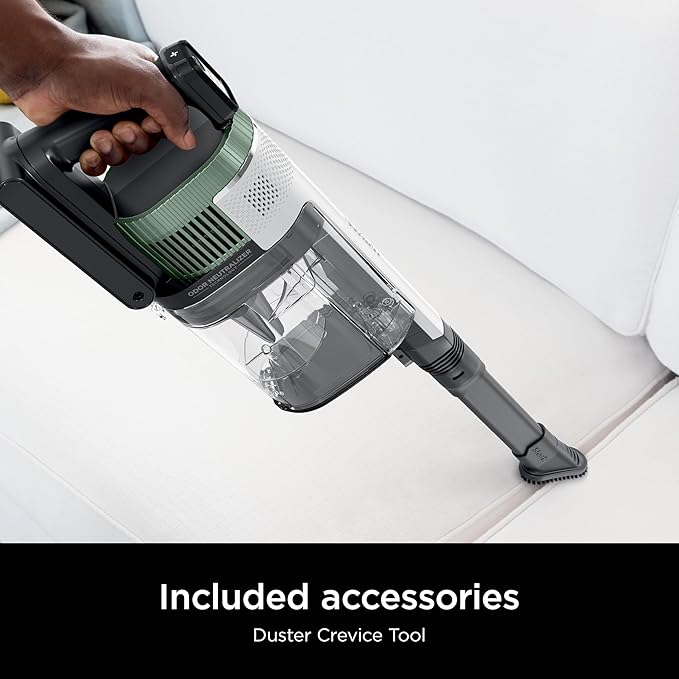 Shark Cordless Pro Vacuum with Clean Sense IQ and Odor Neutralizer, PowerFins Plus Brushroll, Includes Duster Crevice Tool, Up to 40 Minute Runtime, Without MultiFLEX, IZ562H