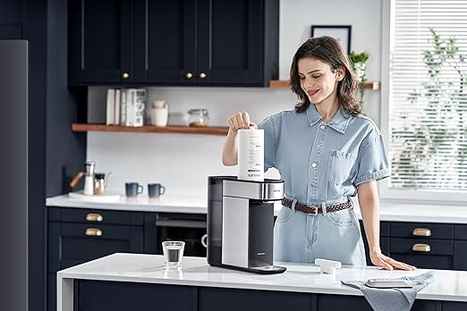 PHILIPS RO Water Filter ADD554, 5-in-1 Reverse Osmosis Water Filter with Aquaporin Technology, for PHILIPS ADD5930BK/37 Countertop Water Dispenser, NSF/ANSI Certified, 1 Year Lifetime