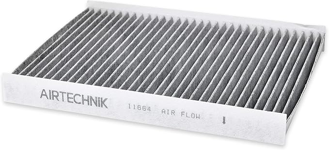 AirTechnik CF11664 Cabin Air Filter w/Activated Carbon | Fits Hyundai Santa Fe 2009-2011, Kia Sorento 2011-2015 - 97113-1U000