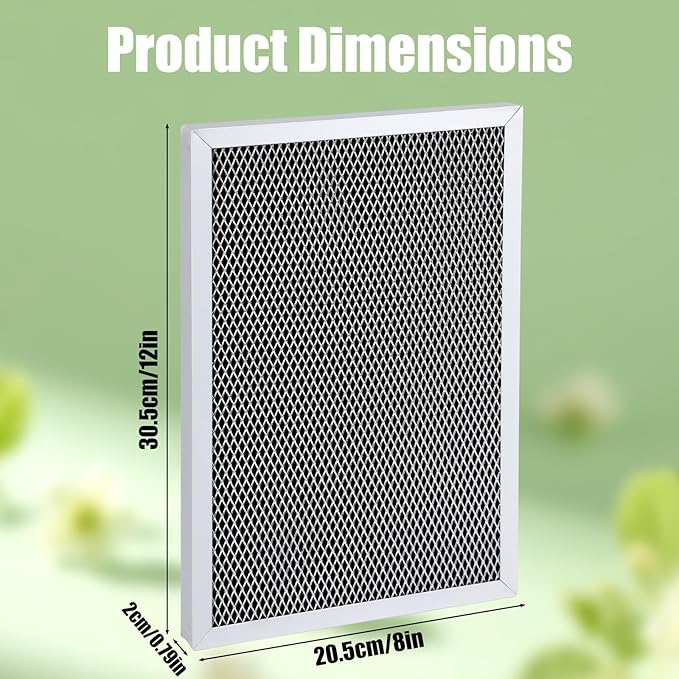2pcs Dehumidifier Filter Replacements, Durable 5695 Filters Compatible with AprilAire Whole-House Dehumidifier Models 1820 1820Z E070 E080KZ E0OKZM E070N E070T & E070Z