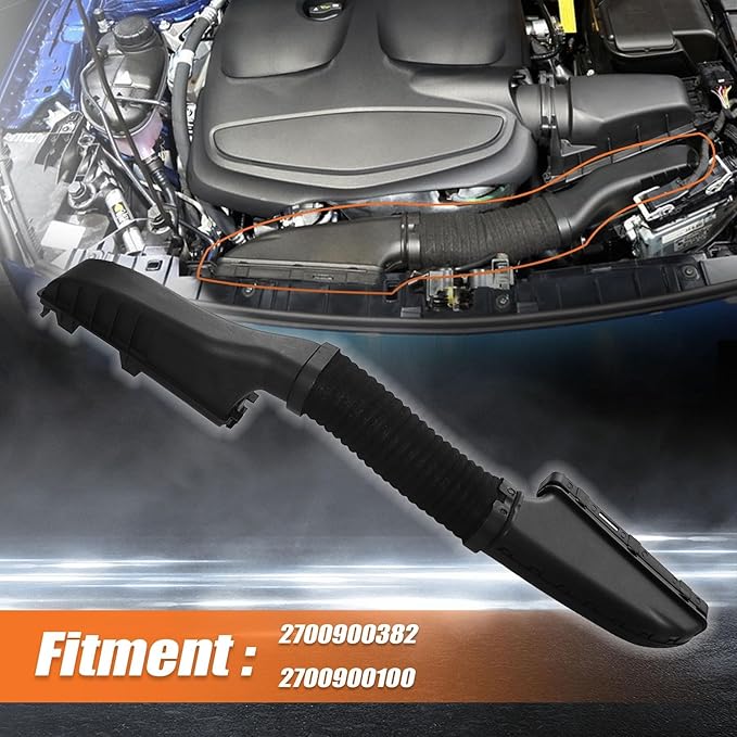 XQSMWF Air Cleaner Intake Inlet Duct Hose Tube 2700900382 2700900100 Compatible with Mercedes-Benz CLA250 2014-2018 GLA250 2015-2018 B250 2013-2017