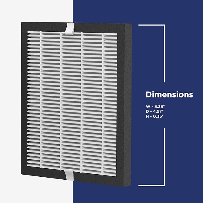 Westinghouse Air Purifier True HEPA Filter Replacement Compatible with 1804 Model (Set of 4)
