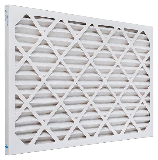 Aerostar 19 7/8 x 21 1/2 x 1 MERV 6 Pleated Air Filter, AC Furnace Air Filter, 6 Pack (Actual Size: 19 7/8"x21 1/2"x3/4")