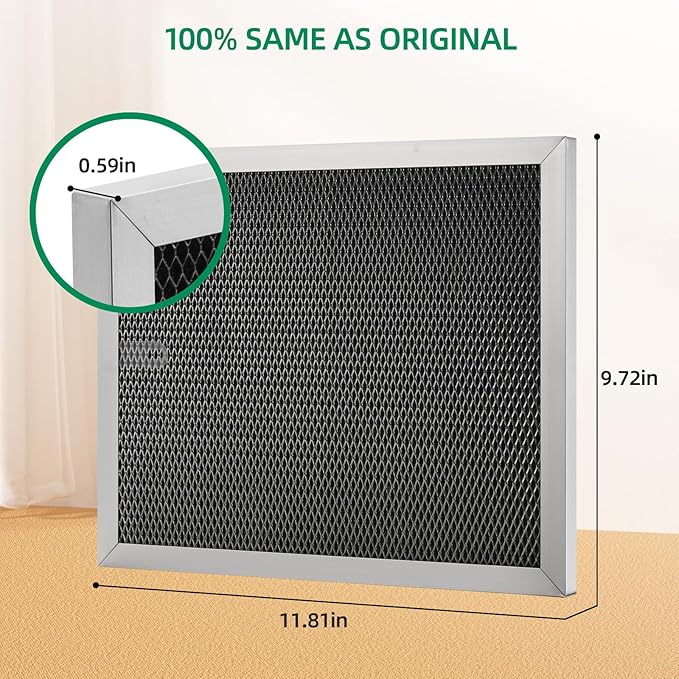 MERV-1 Filter Replacement for Crawlspace Dehumidifiers Galaxy60, Galaxy60P, Galaxy85P Dehumidifier air filter(2 Pack)