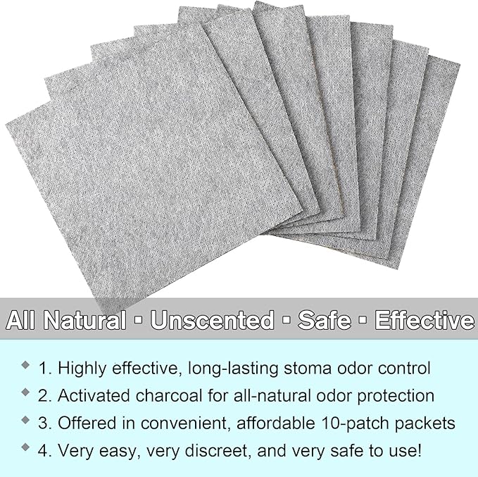 10 Pcs Flatulence Deodorizer High Absorption Flatulence Pad Panty Liner Disposable Charcoal Deodorizer Flatulence Farts Filter Pads to Absorb Gas Odor Unpleasant Smells