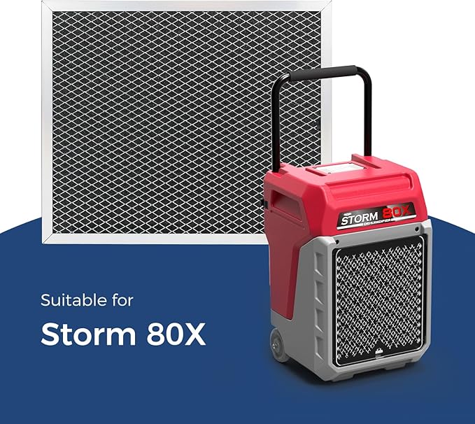 MERV-1 Filters for ALORAIR Storm 80X Commercial Dehumidifiers, 3 Packs