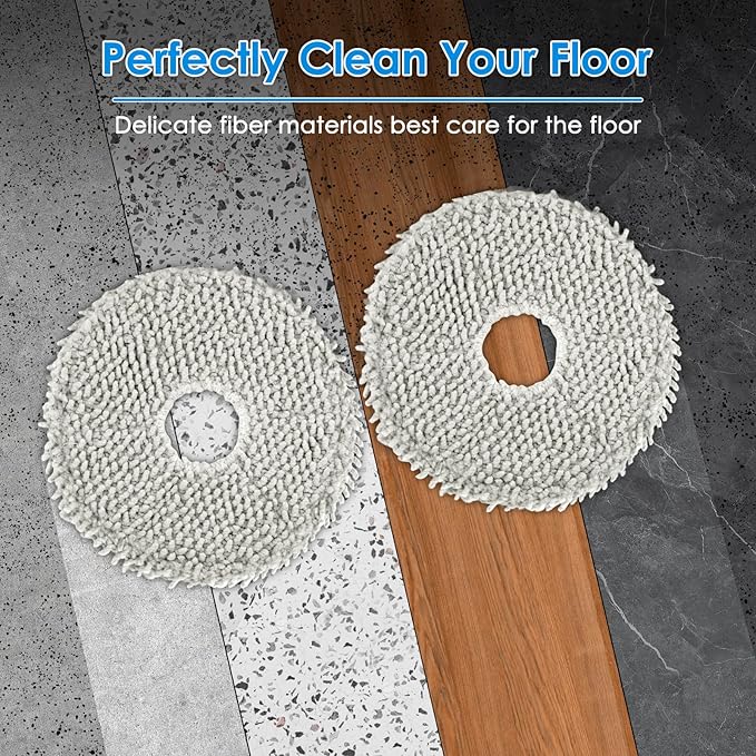 (12 Pack) N30 Omni Replacement Parts Compatible With ECOVACS DEEBOT N30 Omni/ N30 Pro Omni Robot Vacuum Cleaner, Accessories Kit, 1 Roller Brush, 4 Side Brushes, 3 Dust Bags, 2 Filters, 2 Mop Pads