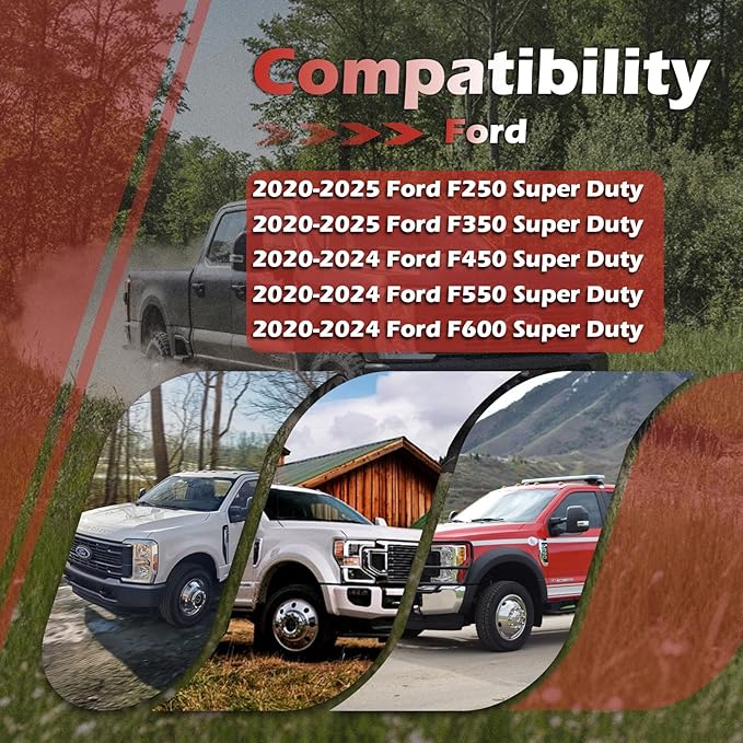 FA1950 Engine Air Filter and FP79 Cabin Air Filter kit Compatible with 2020-2025 Ford F250 F350 Super Duty 2020-2024 F450 F550 F600 Super Duty Replaces WA10906 CF12150