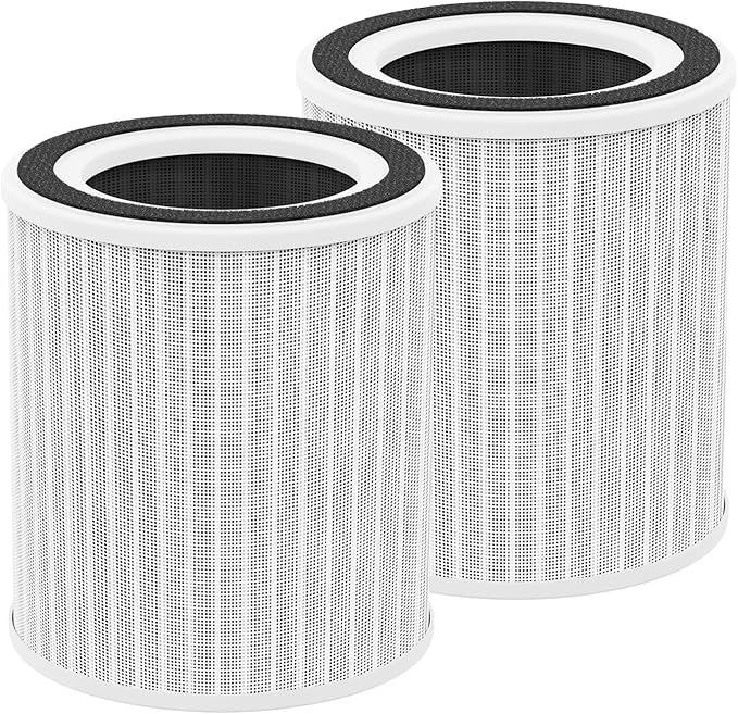 Air Purifier Replacement Filter - HEPA Filter H13 Compatible, High-Efficiency Air Purifier Filter for Clean Air, Dust, Pollen, and Pet Dander (2Pack)