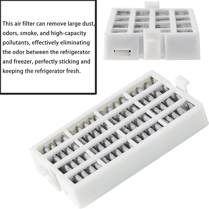 Fresh Flow Air Filter fit for Whirlpool Refrigerator model WRF560SEHZ00/01/02/03, WRF560SEYM00/01/02/04/05, WRF736SDAM00/10/11/12/13/14, WRF757SDHZ00/01/02/03/04, WRF767SDHZ00/01/02/03/04 (6pk)