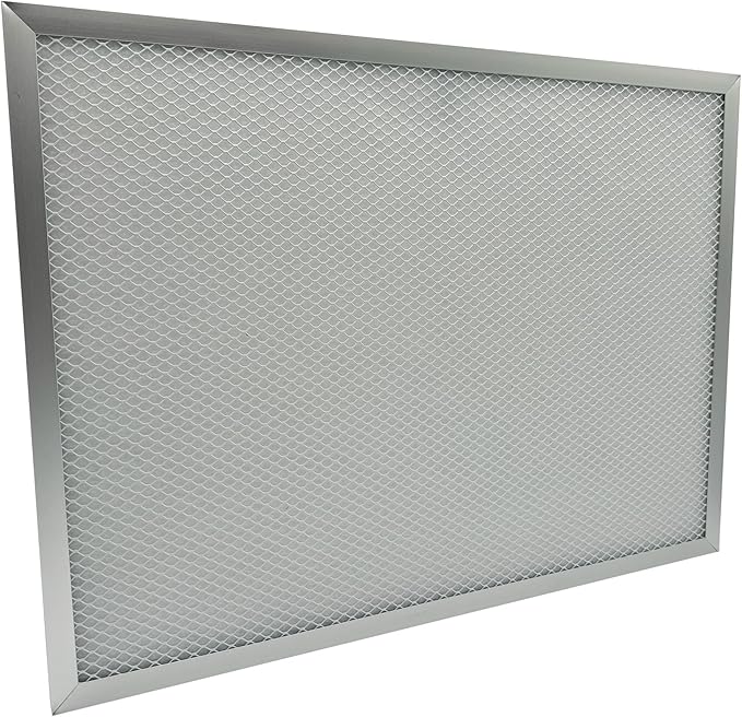 Washable Electrostatic Furnace Air Filter, MERV 8, (18" x 24" x 1") Aluminum Reusable Filter for Furnace, Central AC, and HVAC System