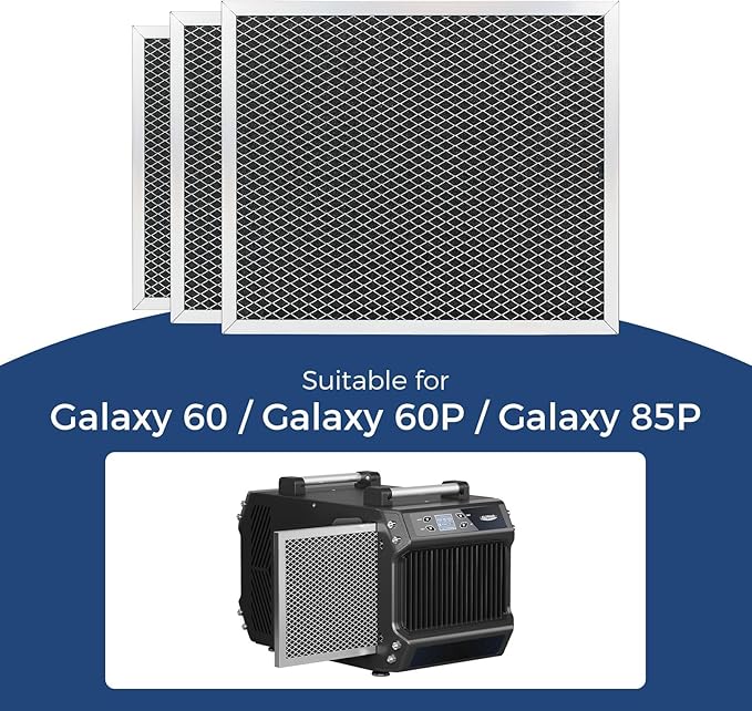 ALORAIR MERV-1 Filter Replacement Set for Crawl Spaces Dehumidifiers Galaxy 60 / Galaxy 60P / Galaxy 85P