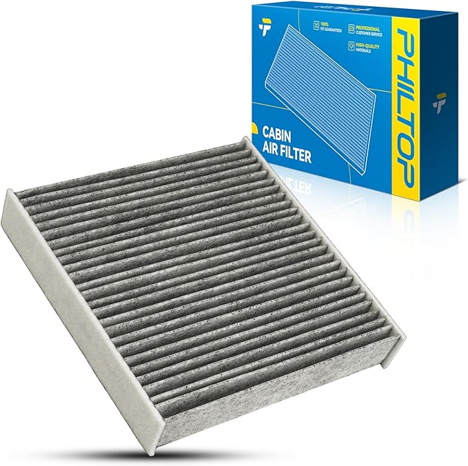 PHILTOP Cabin Air Filter w/Activated Carbon, Compatible with CF12888 Land Rover Defender 110 2020-2025, Defender 130 2023-2025, Discovery 2021-2025, Defender 90 2021-2025