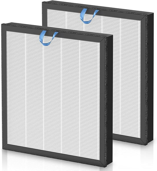 Vital 100S Replacement Filter for LEVOIT Vital 100S-P Air Purifier, High-Efficiency Activated Carbon Filter for Smoke, Odor, Pollen, Vital 100S-RF, LRF-V102-WUS