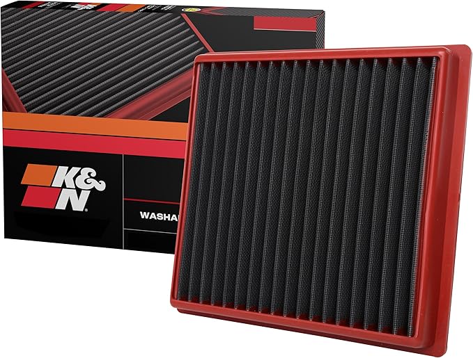 K&N Dryflow Lifetime Engine Air Filter: High Performance, Dry Synthetic, Washable, Premium, Replacement Filter: Compatible with 2015-2019 Chevy/GMC Colorado and Canyon, SA-5030