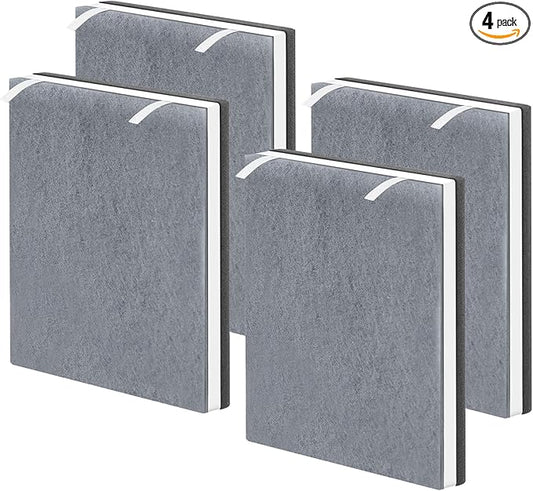 4 Pack vital 100 Replacement Filt-er Compatible with LEVOIT Vital 100 Air Puri-fier