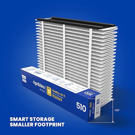 AprilAire 510 Replacement Filter for AprilAire Whole House Air Purifiers - MERV 11, Clean Air & Dust, 31x28x4 Air Filter (Pack of 1)