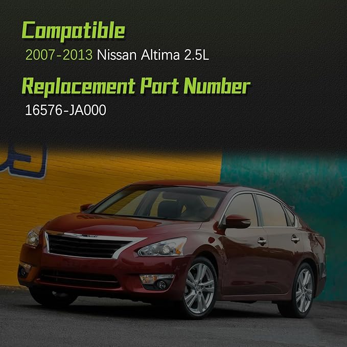 16576-JA000 Engine Air Intake Hose Tube With Clamps for 2007 2008 2009 2010 2012 2013 Nissan Altima 2.5L