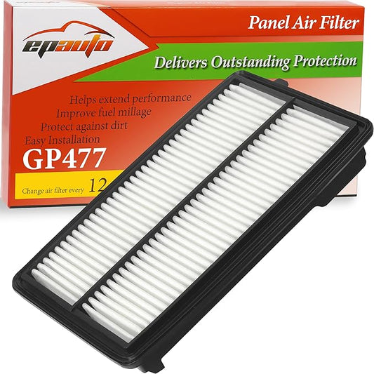 EPAuto GP477 (CA11477) Engine Air Filter, Replacement for Honda Accord V6 (2013–2017), Acura TLX V6 (2015–2020) – Rigid Panel Filter for Improved Airflow and Fuel Efficiency