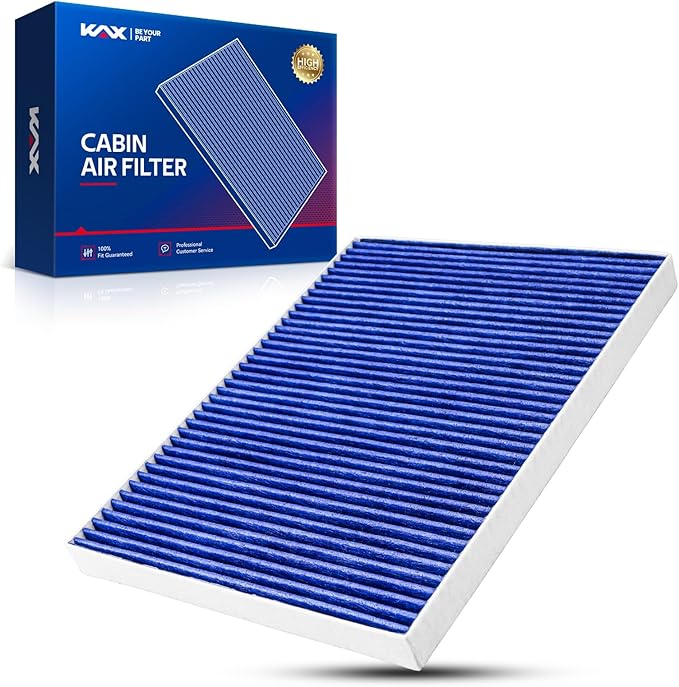 KAX Premium Cabin Air Filter with Dual Active Carbon, CF9597A Replacement for Dodge Grand Caravan, Town & Country, Caravan, Chrysler Pacifica, Voyager, Featuring Dual-Stage Carbon Technology
