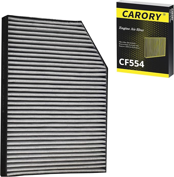Cabin Air Filter w/Activated Carbon for BMW 230i (2022-2024), 330e (2021-2024), 430i (2021-2024), M2 (2023-2024), M340i (2020-2024), X3 (2018-2024), OE# 64119382886, CF12553
