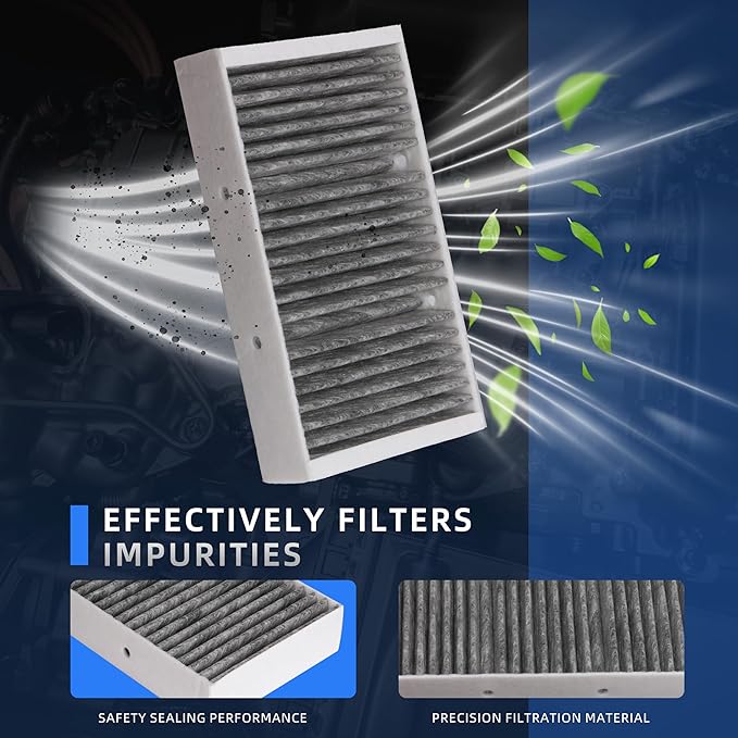 1668300318 Cabin Air Filter, Fits for Mercedes-Benz GLE350/GLS450/GL350/GL63 AMG/GL450/GL550/GLE300d/GLE350d/GLE400/GLE43 AMG/GLE450/GLE550/GLE550e/GLE63/ML250/ML400/ML350 2012-2020#OE 16683002178
