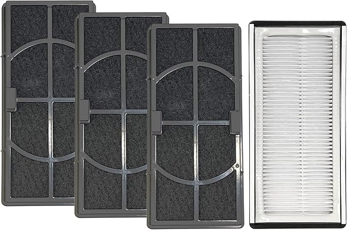 Nispira A/D/H HAP9423 HAP9243, HAP9415 Replacement Filters For Filtrete FAP-TT-ADH, Holmes Honeywell HPA060(BWM) Air Purifier. 4 Packs