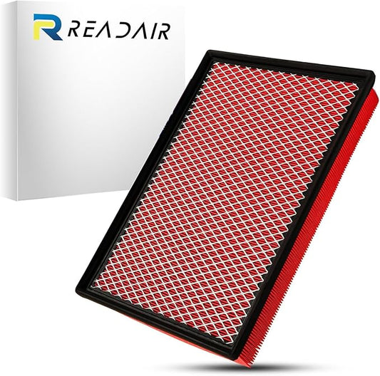 Engine Air Filter Replacement Compatible with Chevy Silverado 1500 5.3L 2002-2018，Silverado 1500 4.3L 2002-2018，Silverado 1500 4.8L 2002-2013，Tahoe 5.3L 2000-2018，Suburban 5.3L 2015-2018 &More CA8755A