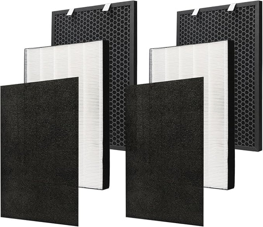 Air220 Air320 Replacement, 2678 Post Filter and 2677 Activated Carbon Pre Filter for Bissell Air220 Air320