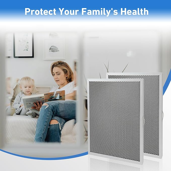 5881 Washable MERV 8 Dehumidifier Filter for Whole-House Dehumidifiers E080 and E100 or Dehumidifying Ventilator 8192A, 12x13.5x1 (Pack of 2)